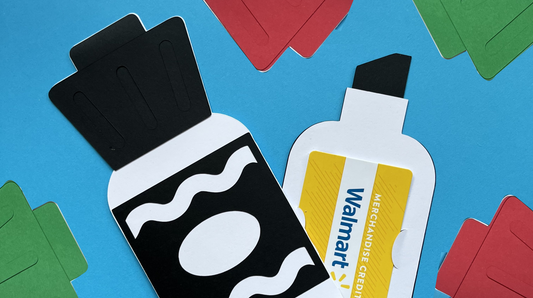 Dry Erase Marker Gift Card Sleeve