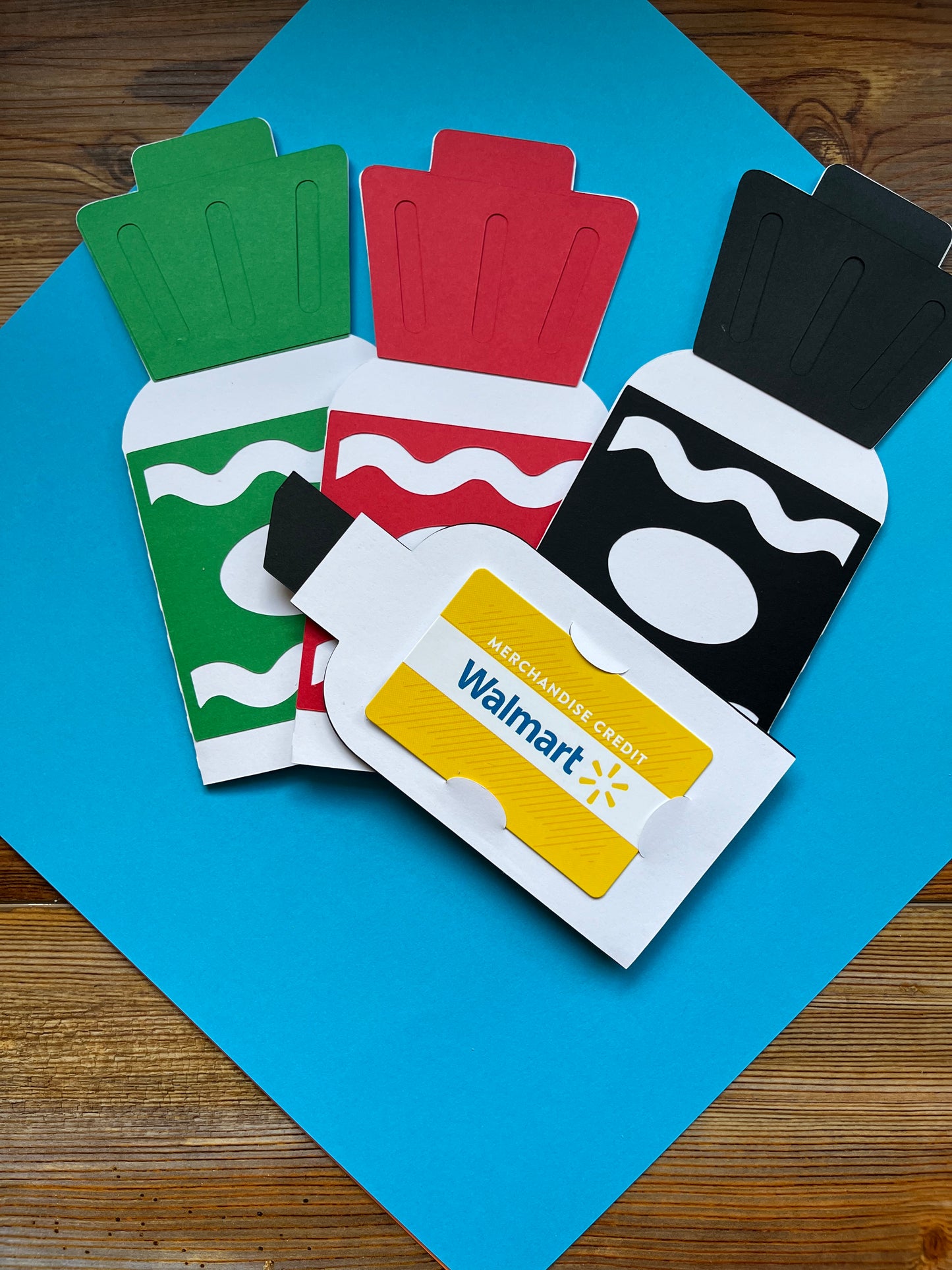 Dry Erase Marker Gift Card Holder - SVG File Download