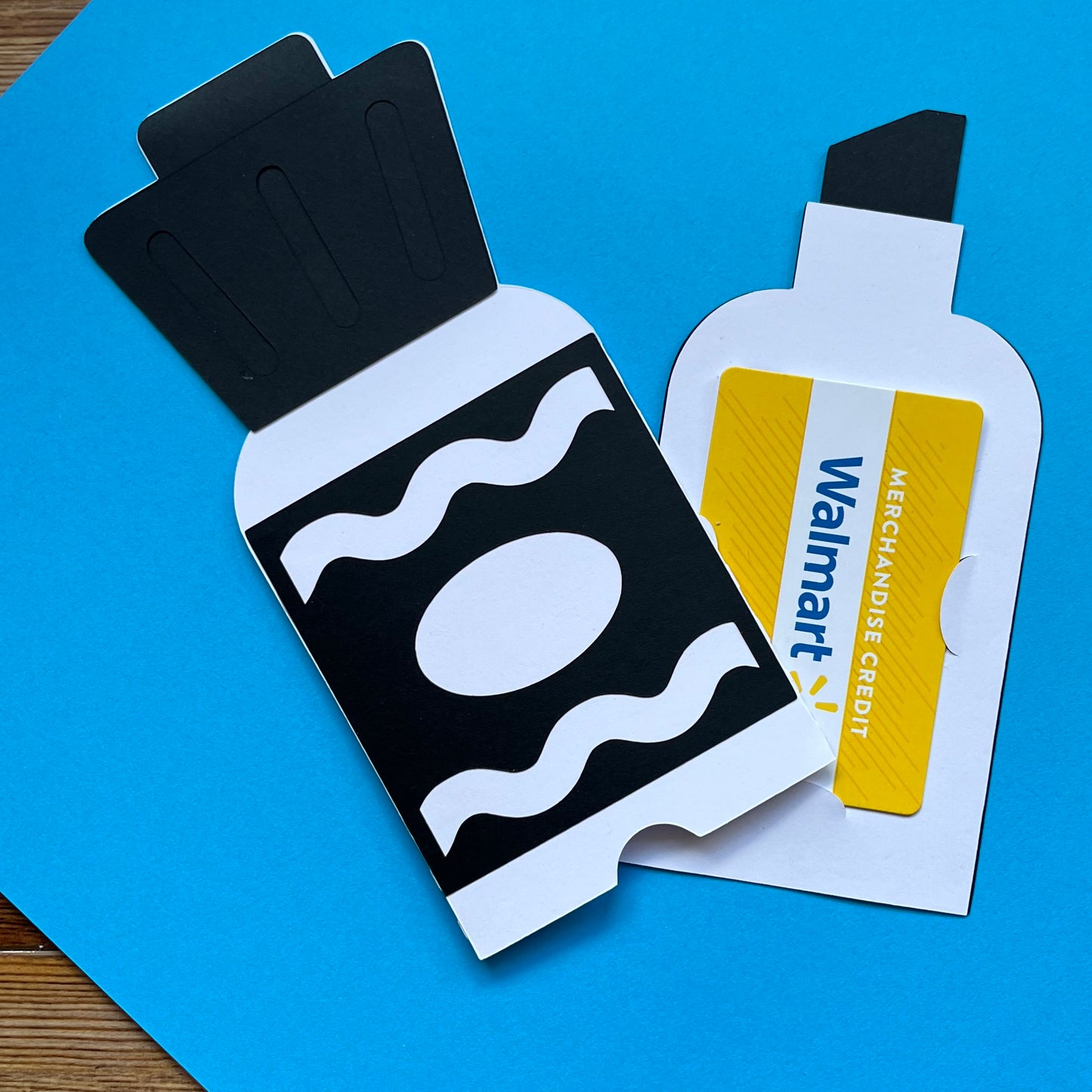 Dry Erase Marker Gift Card Holder - SVG File Download