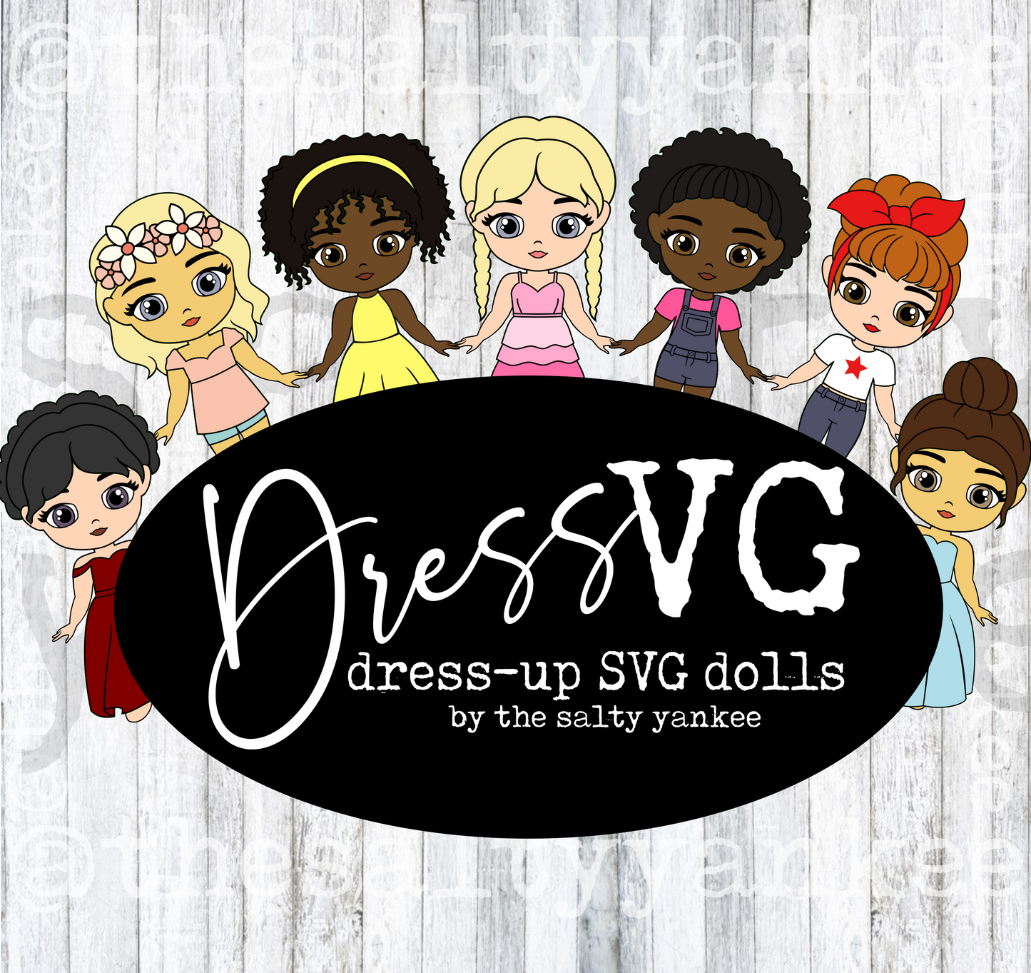 DressVG Clothing Pack - Classic Halloween - SVG File Download