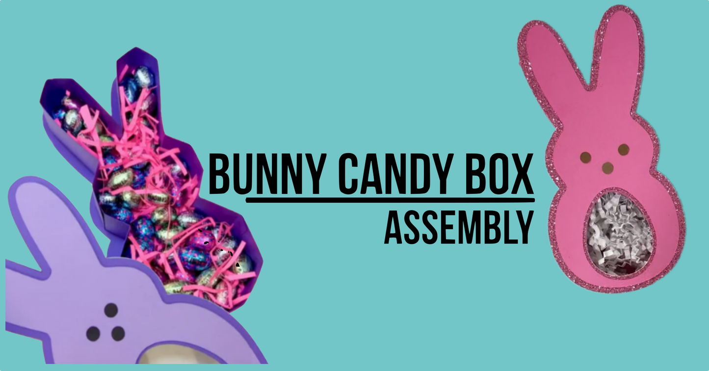 Bunny Candy Box - SVG File Download