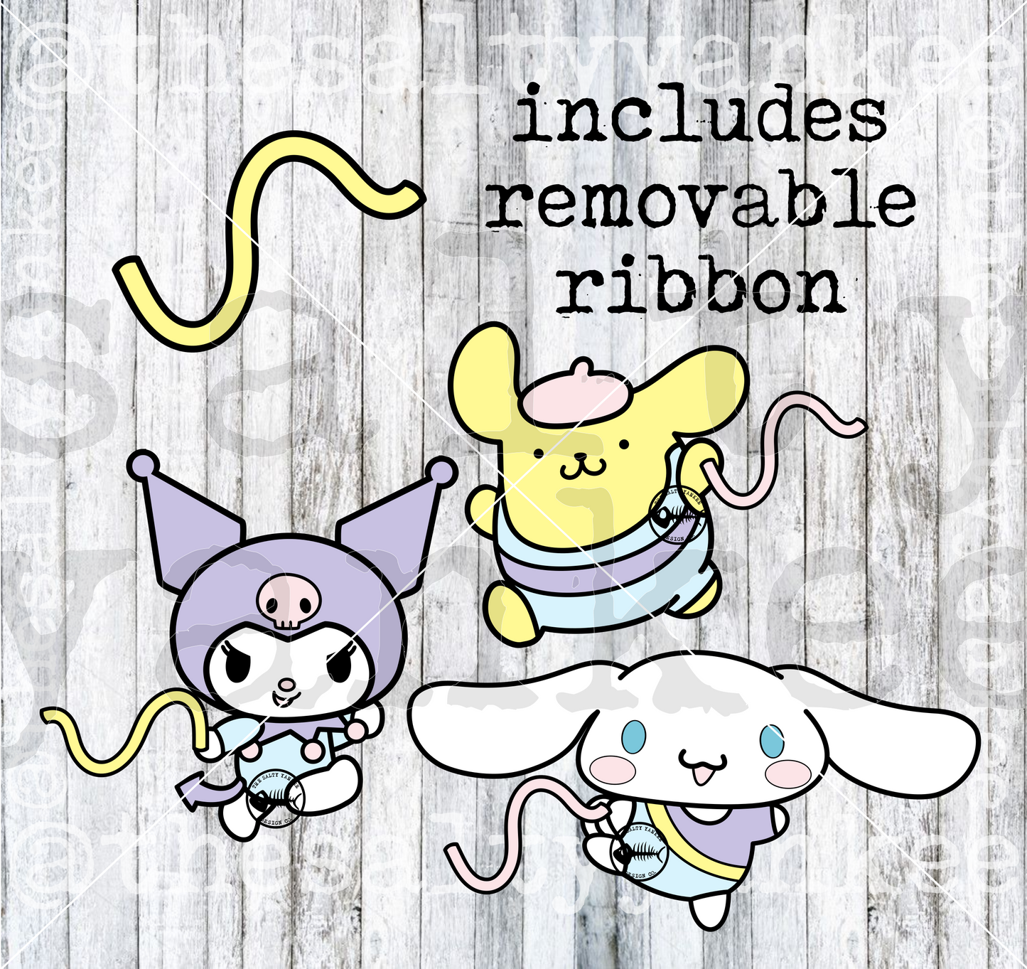 Cute Kitty Friends Gymnastics Bundle SVG and PNG File Download