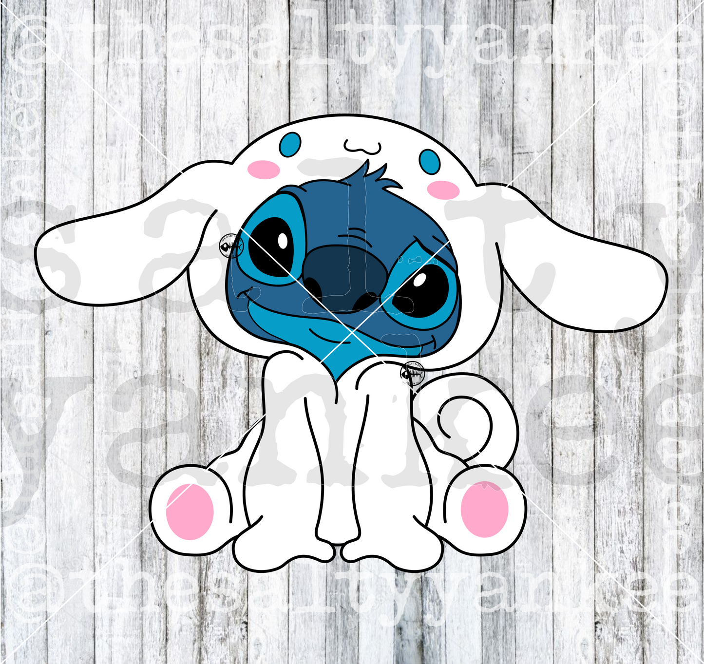 Blue Alien and Kawaii Cutie Costume SVG and PNG File Download