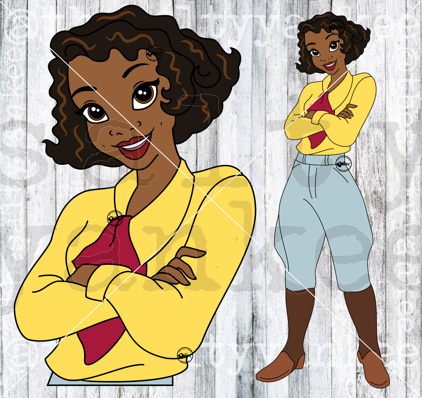 Bayou Princess SVG and PNG File Download