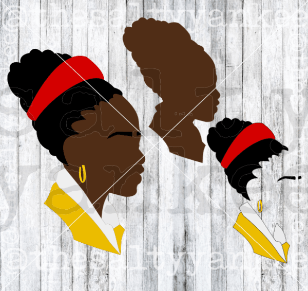 Amanda Gorman Minimalist Portrait Svg And Png File Download