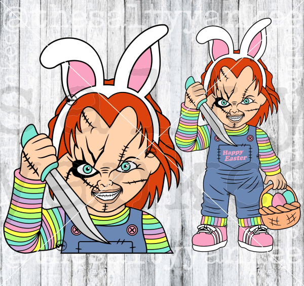Easter Horror Bundle Svg And Png File Download Downloads