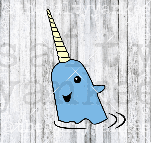 Elf Narwhal SVG and PNG File Download – The Salty Yankee