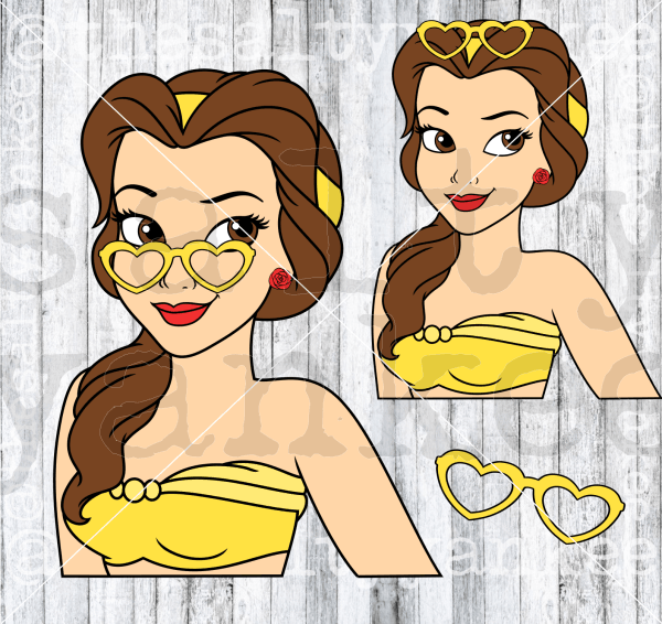 Fairytale Princess In Swimsuit Svg And Png File Download Downloads