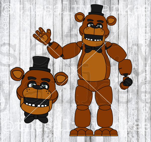 Horror Bear Svg And Png File Download