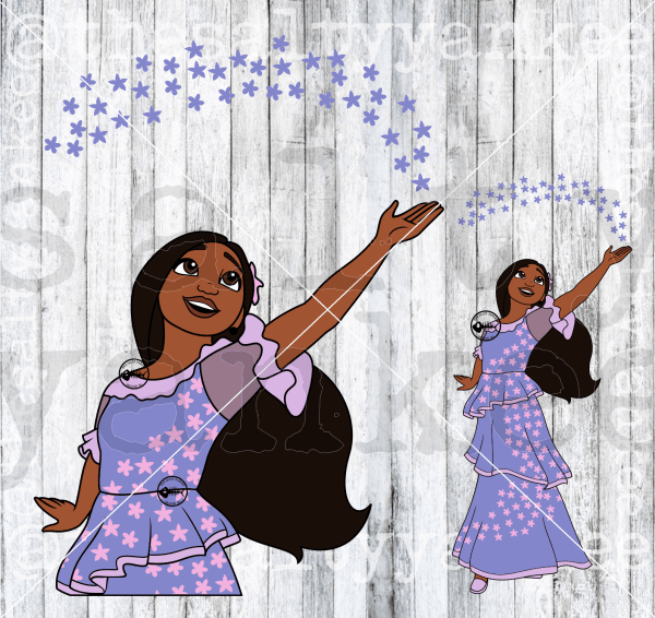 Isabela In Motion Svg And Png File Download Downloads