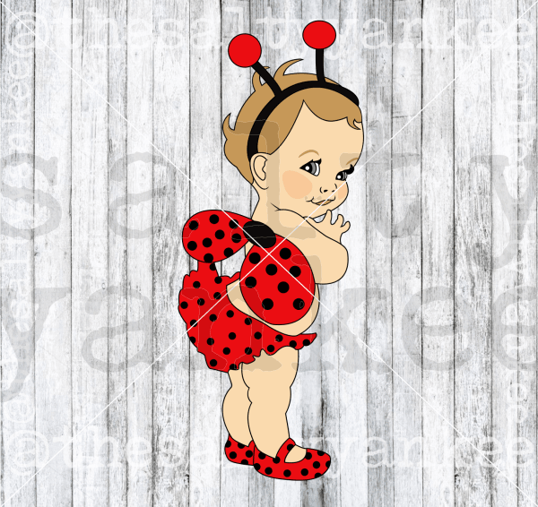 Ladybug Vintage Baby Svg And Png File Download Downloads