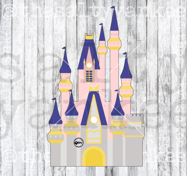 Magical Castle Svg And Png File Download Downloads
