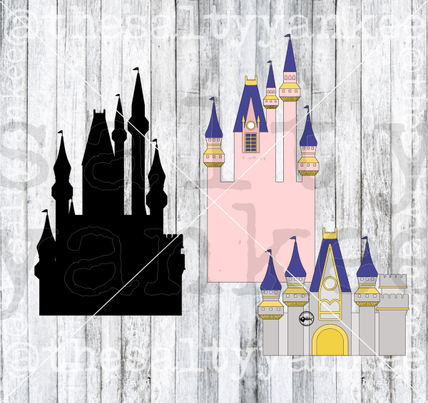 Magical Castle Svg And Png File Download Downloads