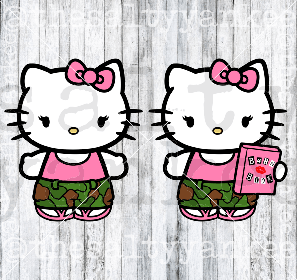 Mean Kitties Bundle Svg And Png File Download Downloads