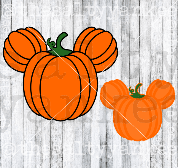 Mouse Pumpkin Svg And Png File Download Downloads