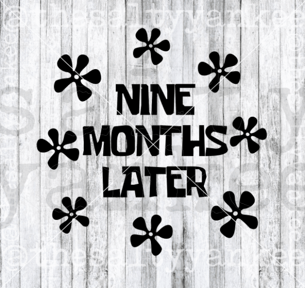 Spongebob Inspired Two Hours Later Four Years Nine Months Bundle Svg And Png File Download