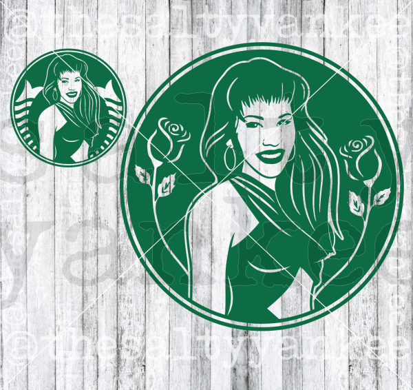 Starbucks Selena Quintanilla-Pérez Svg And Png File Download