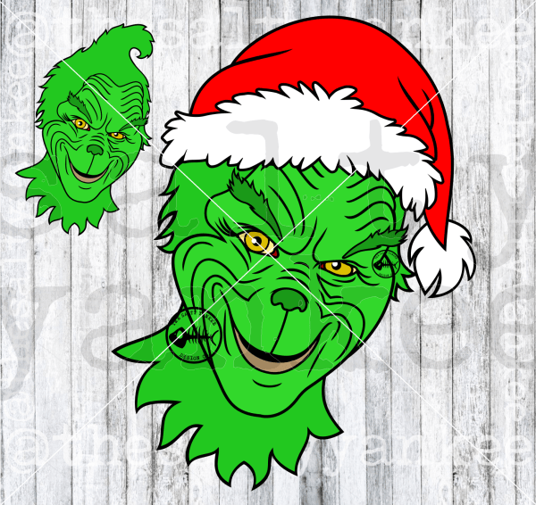 The Grinch Svg And Png File Download Downloads