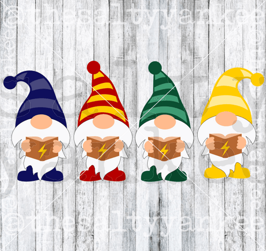 Wizard Gnomes Svg And Png File Download Downloads