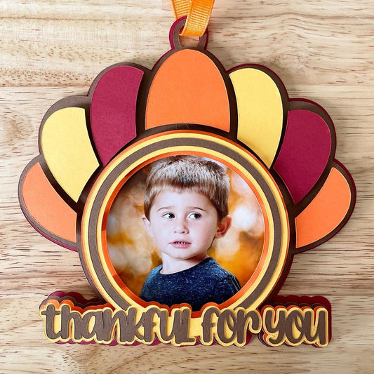 FREE Thankful for You Photo Frame