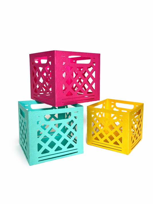 FREE Paper Milk Crates