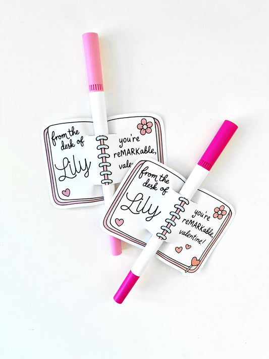 FREE Printable Diary Valentines