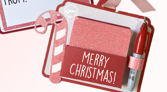 Christmas Stationery Gift Hanger