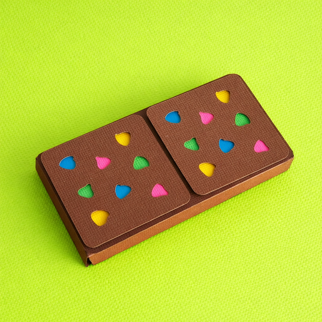 Brownie Treat Box Template - SVG File Download