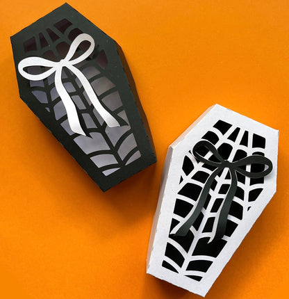 Coffin Gift Box Template - SVG File Download