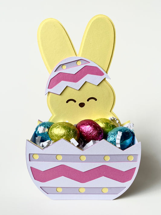 Hoppy Easter Box Template- SVG File Download