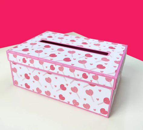 Basic Slotted Box Template - SVG File Download