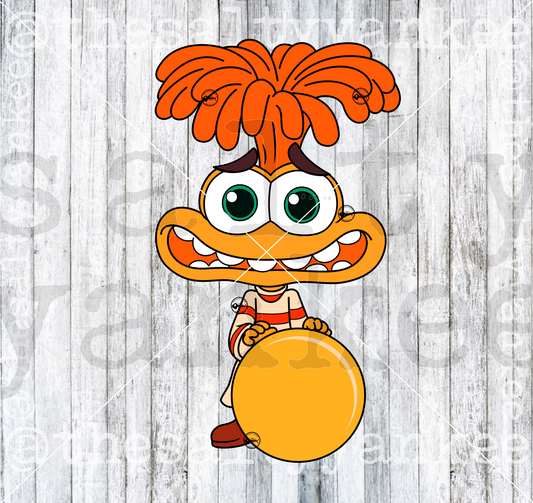 Anxious Emotion SVG and PNG File Download