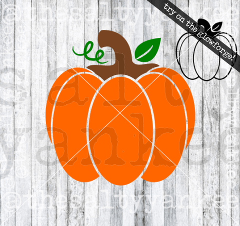 Basic Pumpkin Fall Autumn Svg And Png File Download Downloads