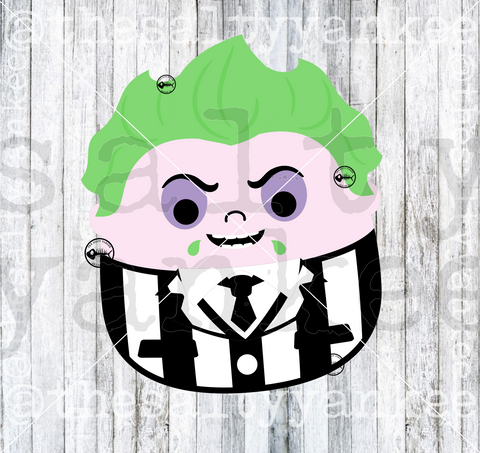 Beetle Juice Plushie SVG and PNG File Download