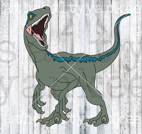 Velociraptor SVG and PNG File Download