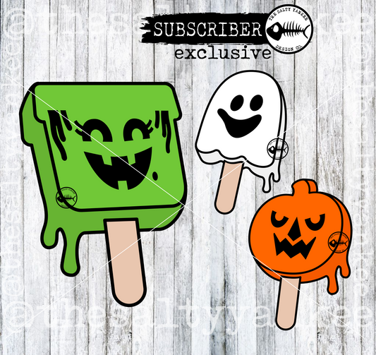 Boo Pops Clipart Set - SVG File Download