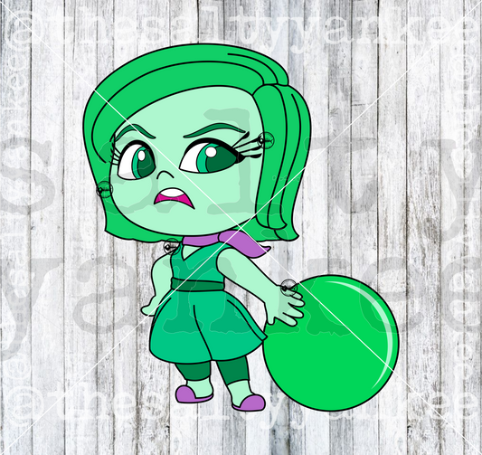 Disgusted Emotion SVG and PNG File Download