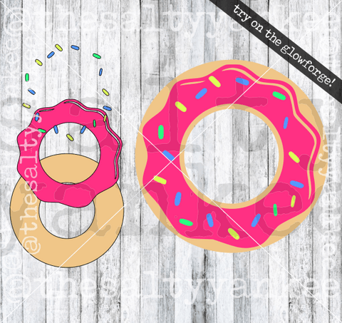 Donut With Sprinkles Svg And Png File Download Downloads