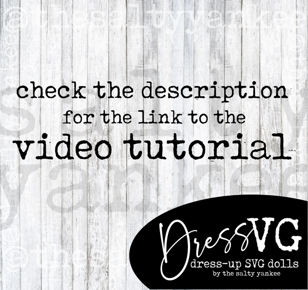 DressVG Hair Pack - Dressy Hair -  SVG File Download
