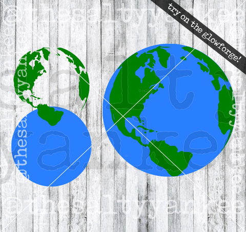 Earth Globe Svg And Png File Download Downloads