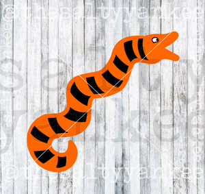 Spooky Snake Layered SVG and PNG File Download