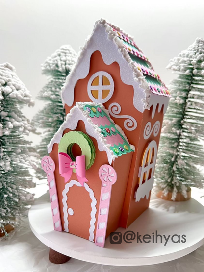 Gingerbread House - SVG File Download