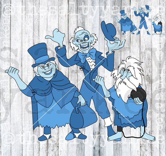 Hitchhiking Ghosts SVG and PNG File Download
