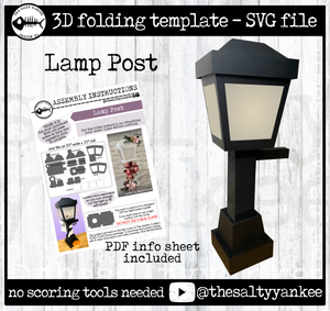 Lamp Post - SVG File Download