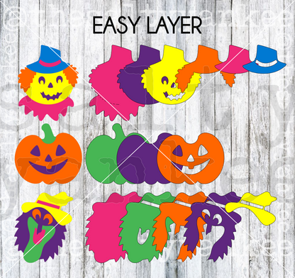 Retro 90s Halloween Erasers SVG and PNG File Download