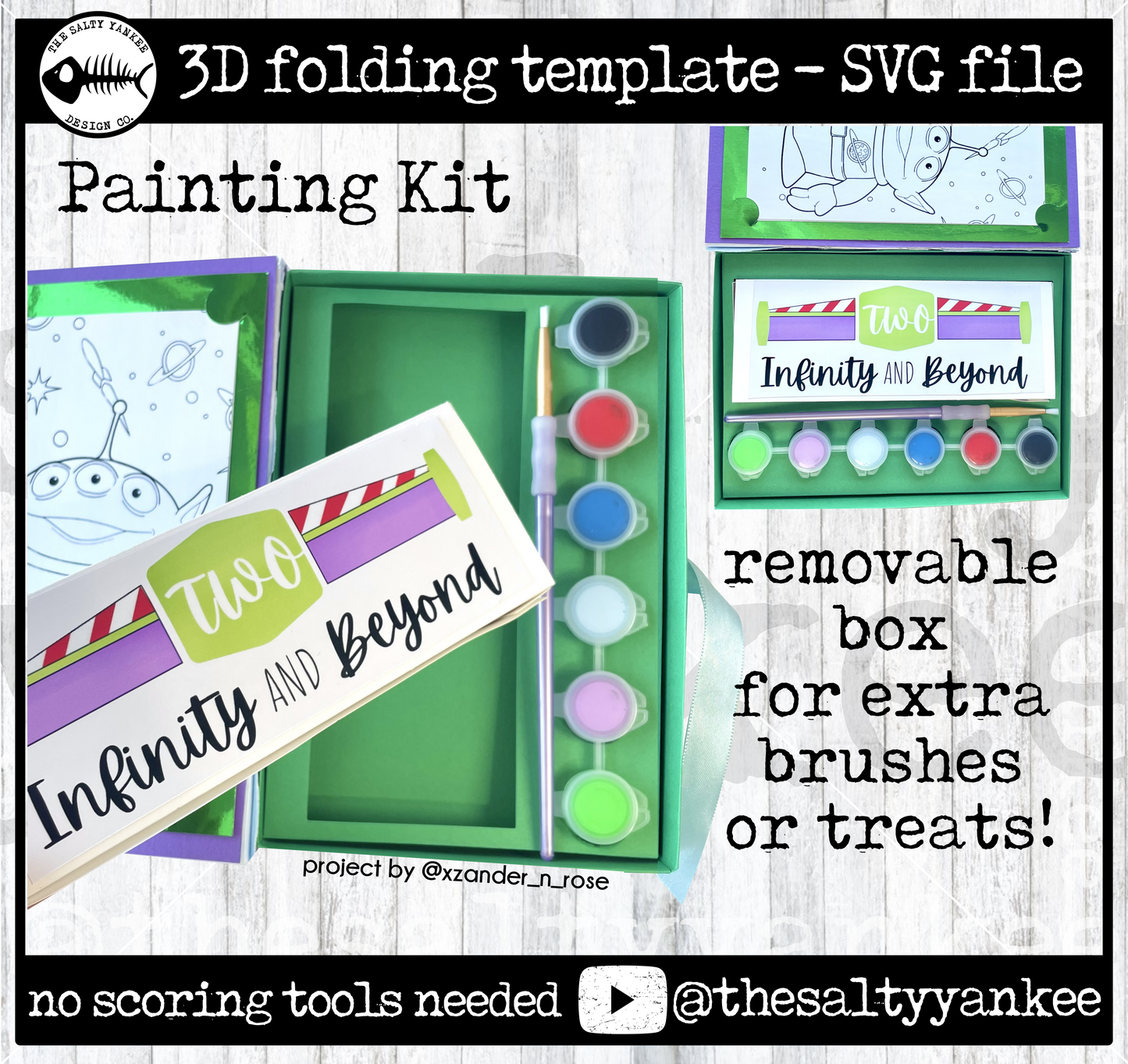 Painting Kit Template - SVG File Download