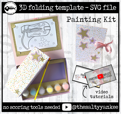 Painting Kit Template - SVG File Download