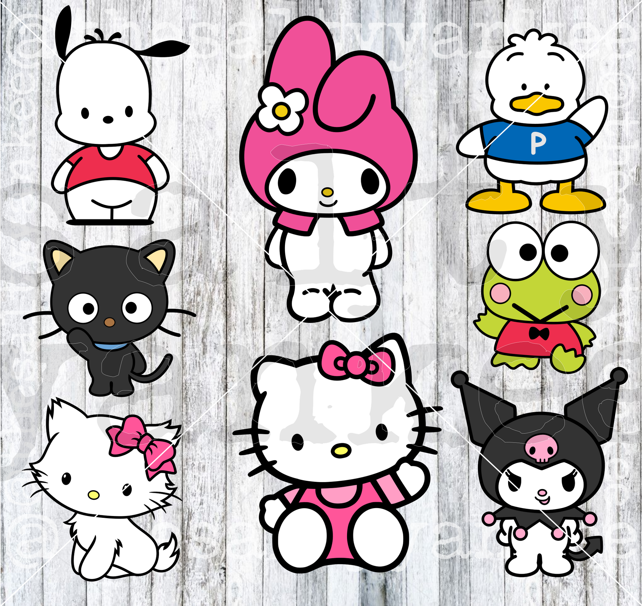 Hello Kitty and Friends - Happiness Overload Wall Poster, 22.375