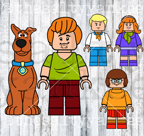 Mystery Gang SVG and PNG File Download