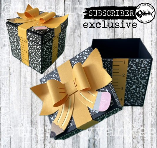 Teachers Rule Gift Box - SVG File Download